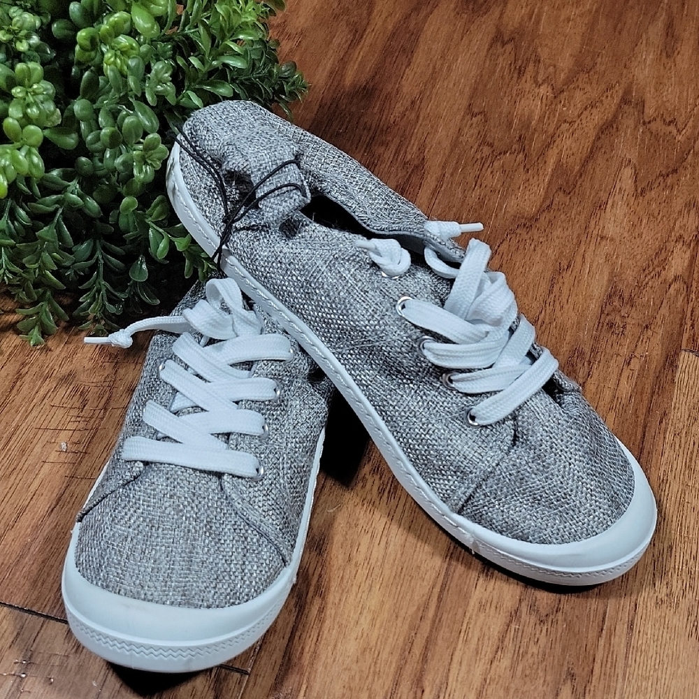 New Sole Mates Woven Fabric Sneakers